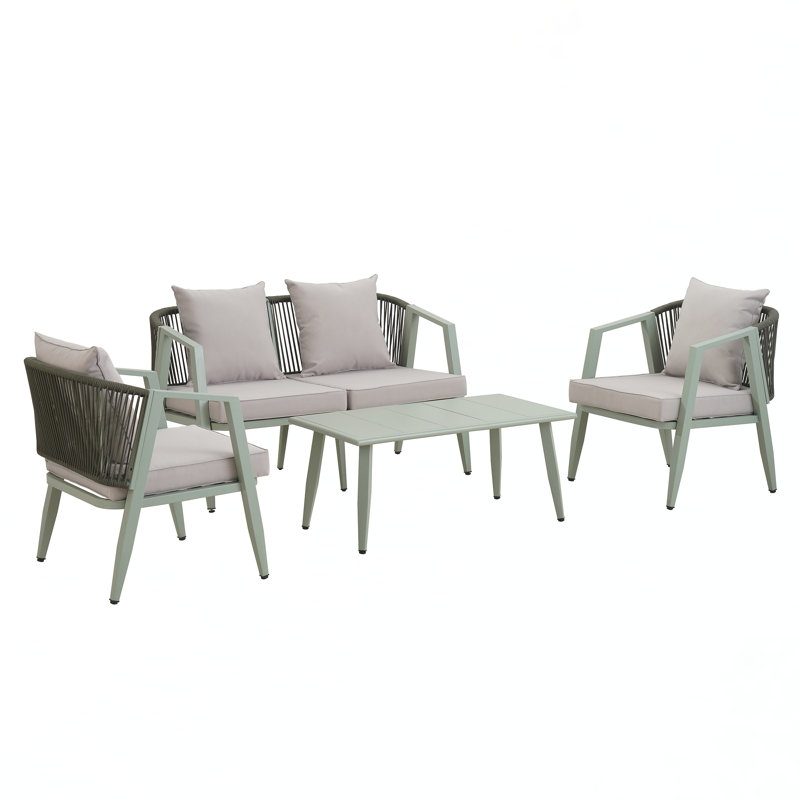 Ensembles repas pour patio, Vert / vert