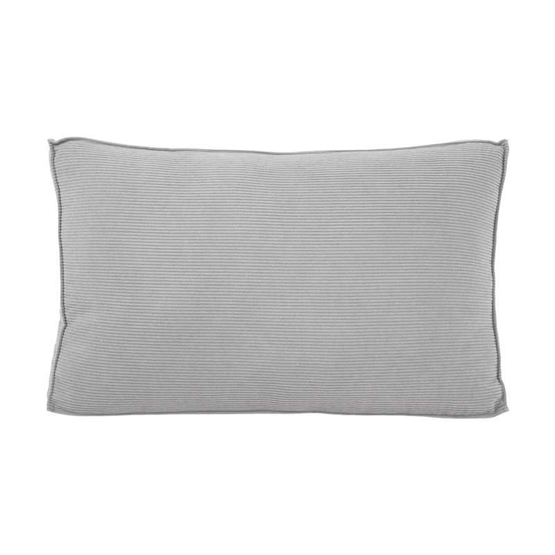 Cotton Backrest Cushion, Grey