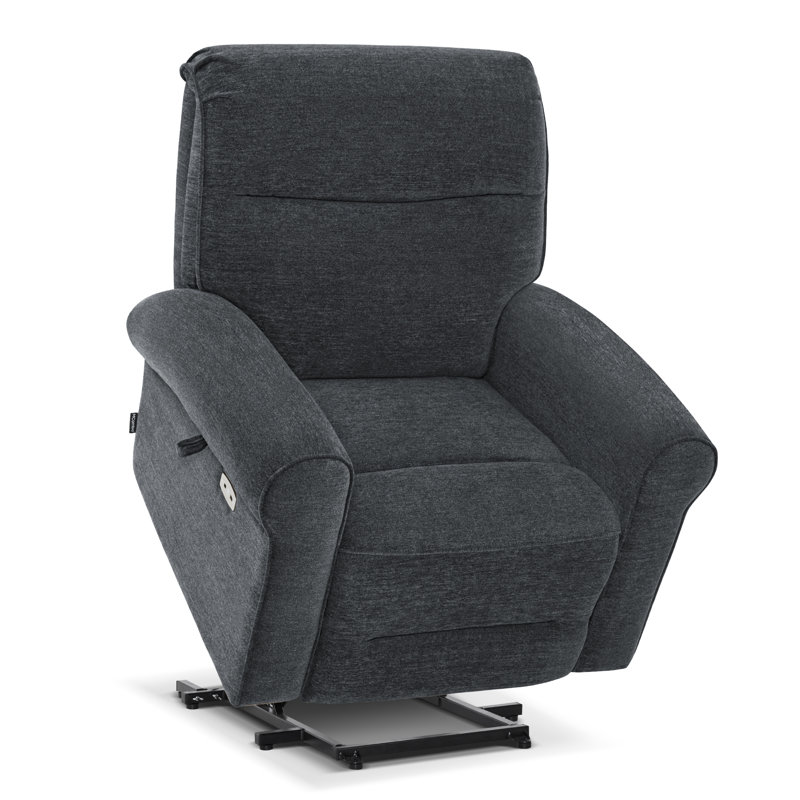 102.1cm Wide Lift Assist Standard Recliner with Heated Cushion, Grey
