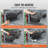 17 Stories Truck Bed Storage Box, Lockable Lid