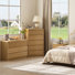 2 Pieces Bedroom Set, 5 Drawer Chest And 7 Drawer Dresser