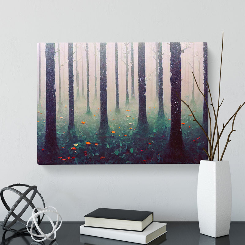 Fairy Forest Vol.2 - Wrapped Canvas Painting, 35cm H x 50cm W x 3cm D