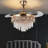 42" Ermis 4 - Blade LED Propeller Ceiling Fan with Remote Control