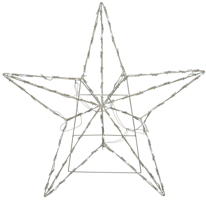 Pre-Lit Animated Multi-Function 3D Star Lighted Display