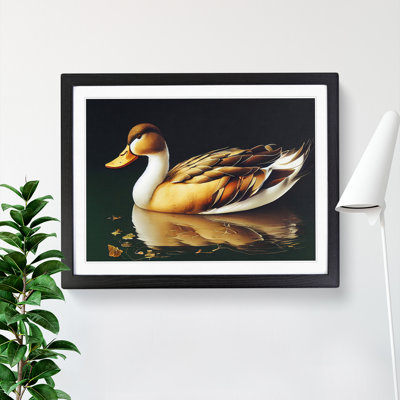 Enticing Duck - Single Picture Frame Painting