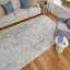 Tapis oriental gris touffeté à la main Linke-29235329