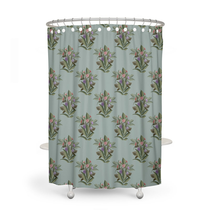 Rideau de douche Floral, H 72 po x l 70 po