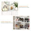 Narrow Shoe Storage Cabinet with 6 Flip out Drawers and Storage Top, Shoe Rack with Diamond Handles for Entryway, Hallway, Living Room
