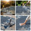 Tapis intérieur / extérieur bleu marine / ivoire Coastal Border-870475084-870475085