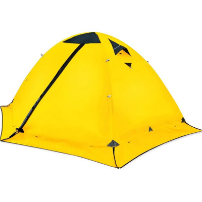 2-Person 4-Season Freestanding Backpacking Tent with Dual Vestibules, Ultralight Double Wall Weatherproof Outdoor Shelter for Backcountry Hiking & Motorcycle Camping