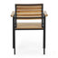 Chaise en bois et métal LARIS, chaise