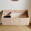 Meuble-lavabo mural de luxe flottant 36 po Luxury