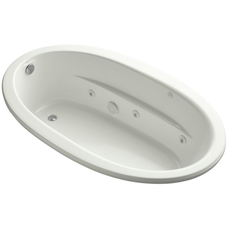 Sunward 72" x 42" Whirpool Bathtub, Dune