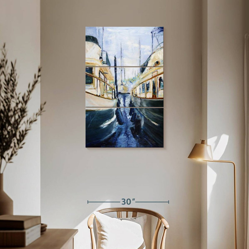 Mehar Grand Banks, 57" H x 36" W