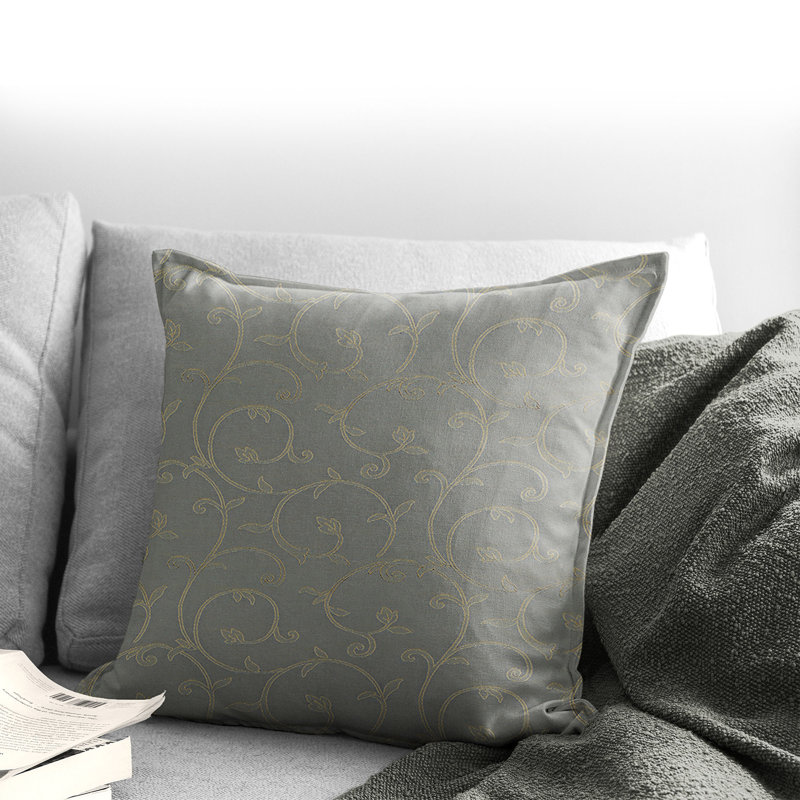 Mallory Cotton Blend Throw Square Pillow Cover & Insert, 20" x 20"
