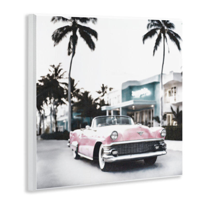 Art mural de voiture antique par Tropical