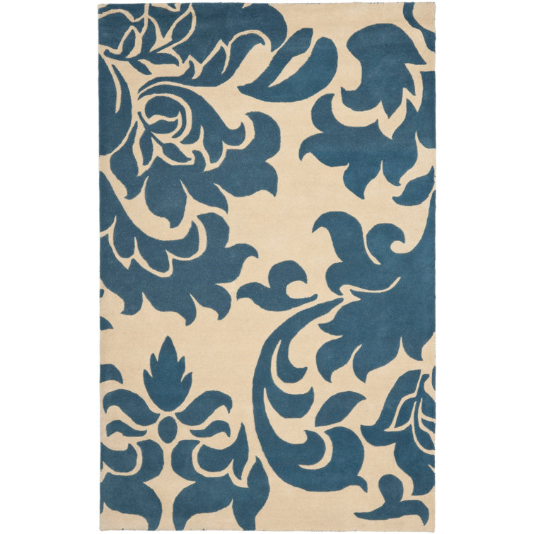 Chesterfeld Martha Stewart Hand Tufted Wool Floral Rug