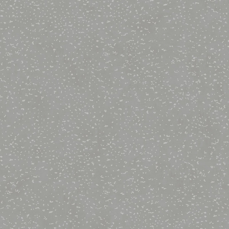 Lustre Metallic 3D Embossed Spot Wallpaper Roll, Gray