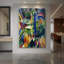 «The Little Mountain Goats» - toile tendue par Franz Marc-253716286