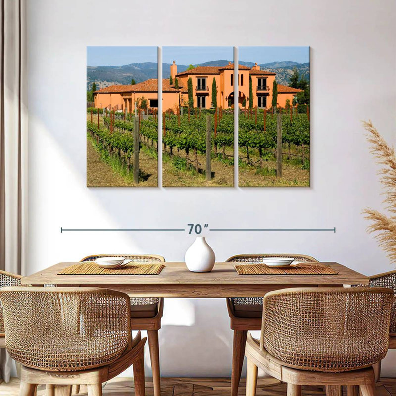 Alvord Winery At Sunset, H 36 po x l 57 po