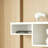 White Wall-Mounted Shelf Unit With 5 Shelf-300886930