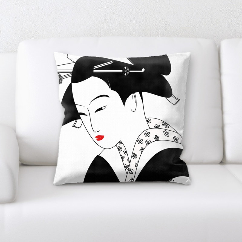 Microsuede Throw Pillow