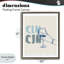 Cadre flottant Cin Cin Blue Champagne, conçu par The Prints Vibe-661814731-661814741