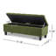 Banc repose-pieds avec rangement-255872597