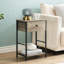 Qualana Iron Bedside Table-368552976