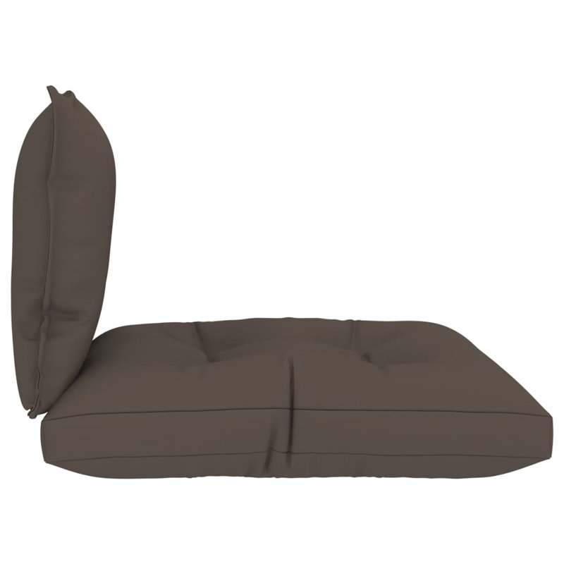 Coussin de siège / dossier d'extérieur, Taupe