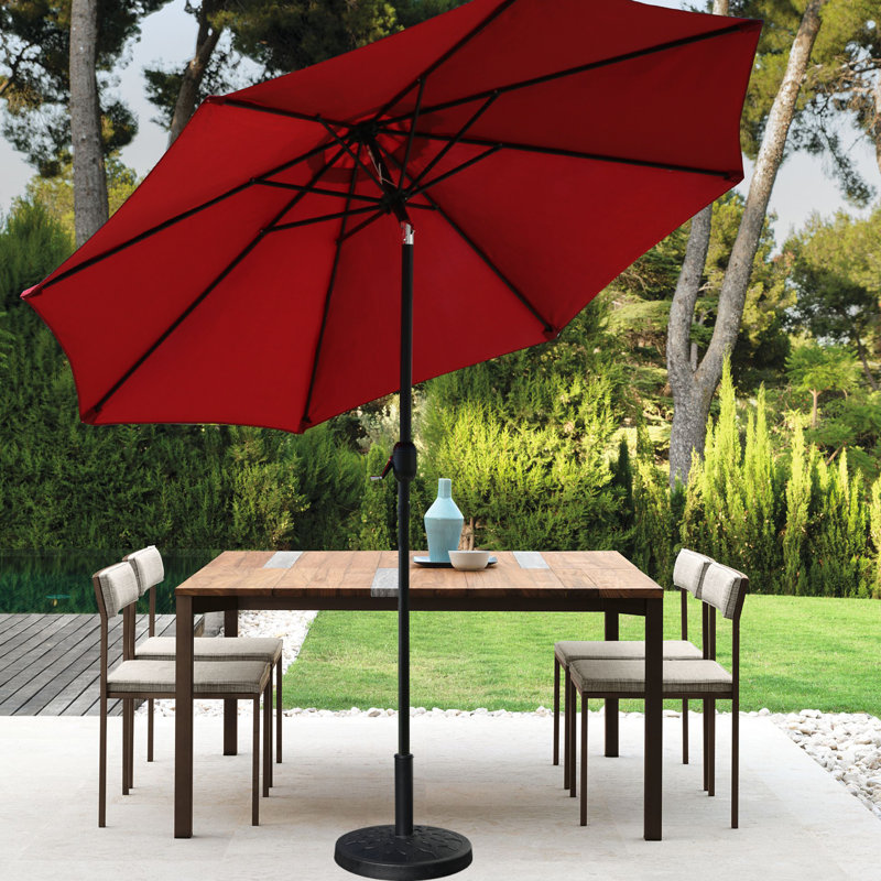 Parasol de marché octogonal en polyester 107,87 Hoellein