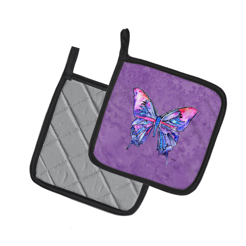 Poignée papillon, Mauve