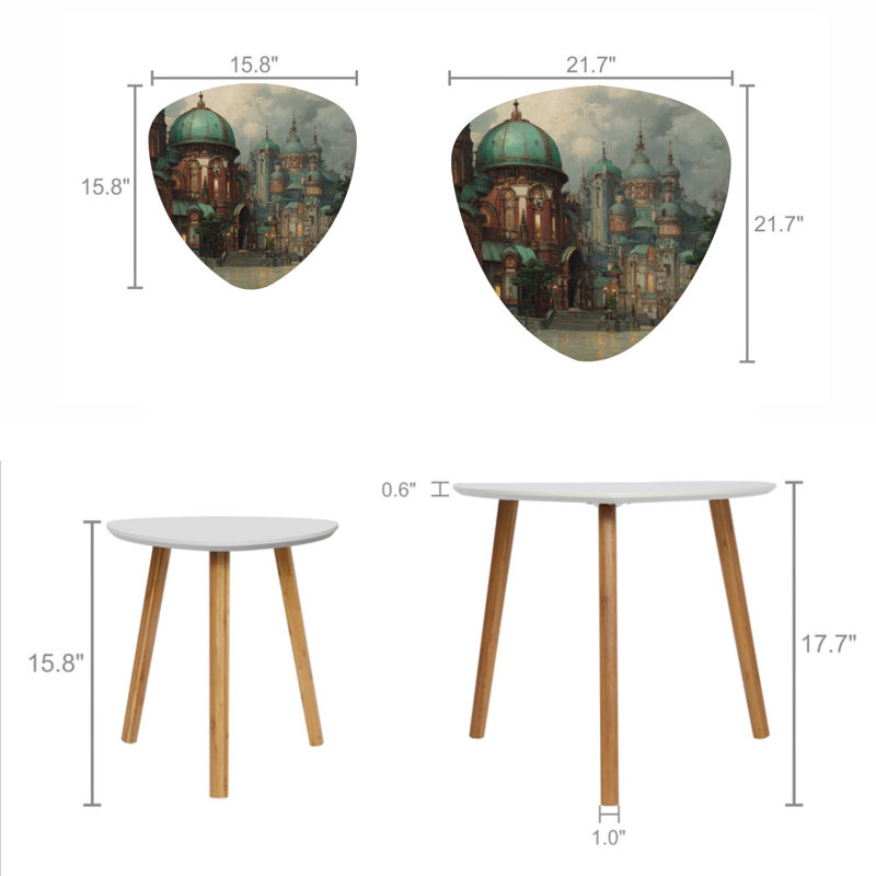 Ensemble de tables basses Triangle Nesting