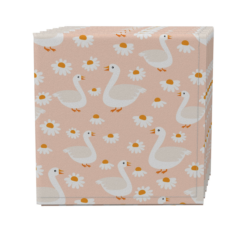 Cotton Twill Animals/Nature Square Napkin