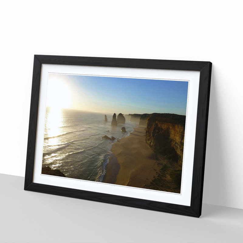 Single Picture Frame Print, Black