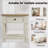 Ahja Top 1 End Table with Storage