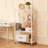 Aleander 27.95'' W Steel Shelving Unit with Wheels-791673437