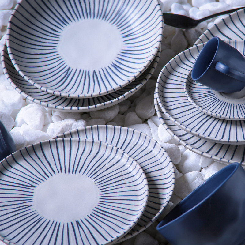 8.4'' Stoneware Salad/Dessert Plate Porto Brasil