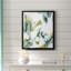 Toile encadrée de qualité supérieure Emerald Ice IV - prête à être accrochée-760553197-760553198