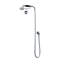Mackintosh Black Hand Shower & Sliding Rail-50983040