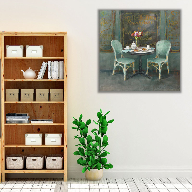 «Joy of Paris II», reproduction d'art sur toile, H 12 po x l 12 po