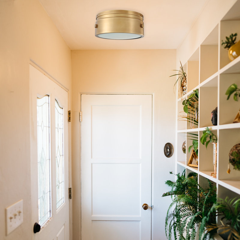Adrinna Glass Flush Mount