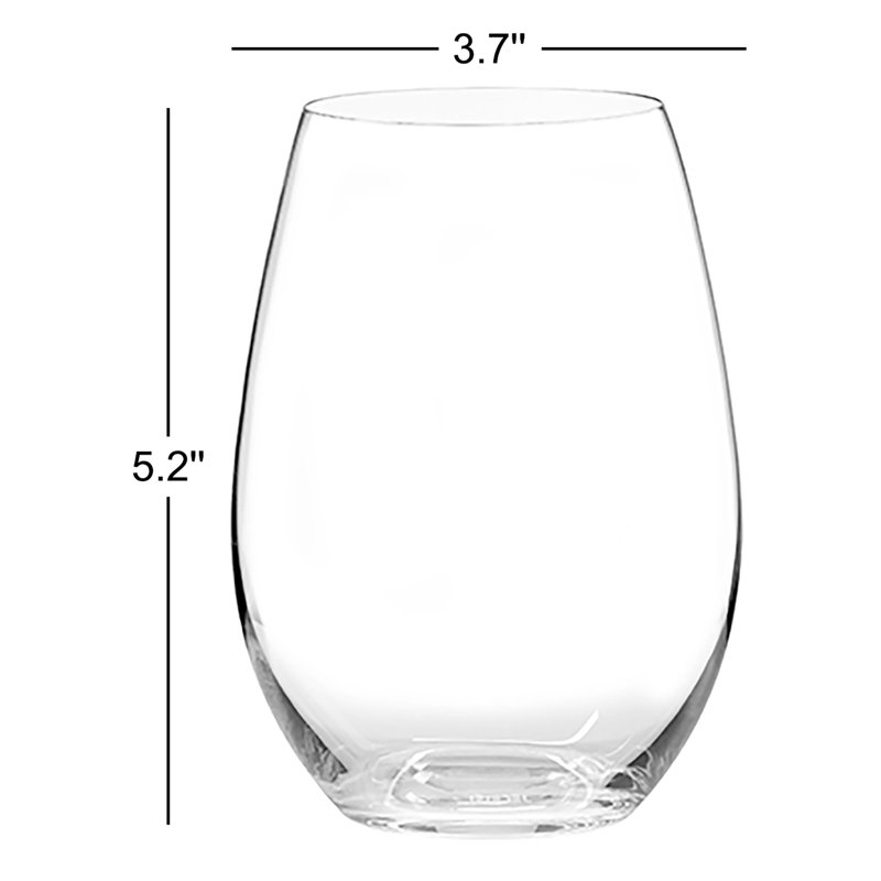 RIEDEL The O Wine Tumbler Syrah/Shiraz Wine Glass