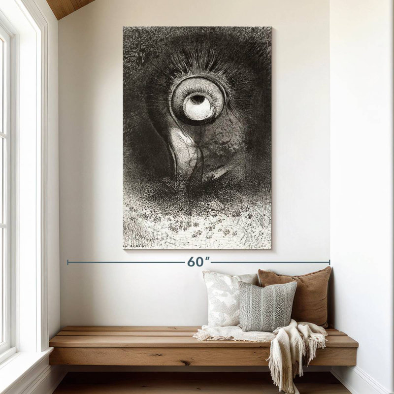 A First Vision Attempted In The Flower, 51" H x 34" W
