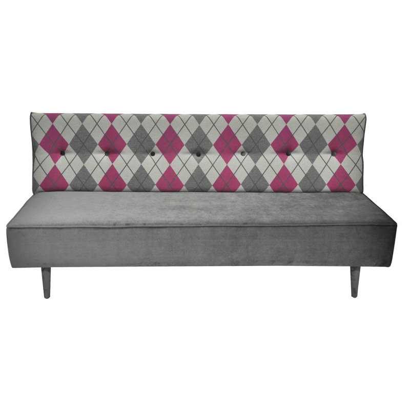 Wzór Sofa, Grey and pink