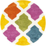Ivory Performance Geometric Rug