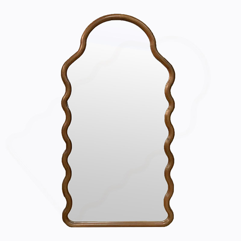 Miroir 30 po x 1,5 po x 55 po avec cadre unique