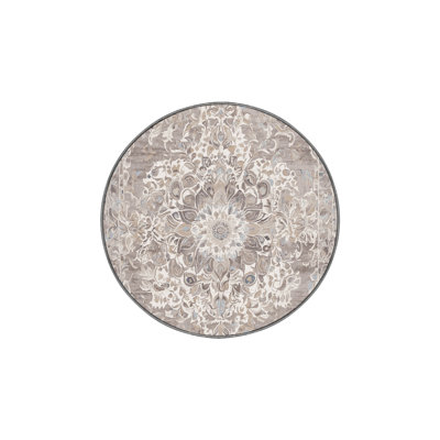 Machine Washable Gray Area Rug