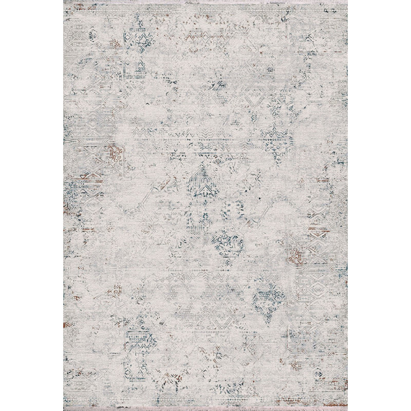 Abstract Indoor Rug, Rectangle 7'10" x 10'10"