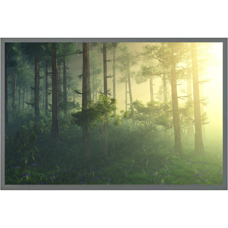 Gowanda Single Picture Frame Print, 76cm H x 114cm W x 4cm D, Grey Framed